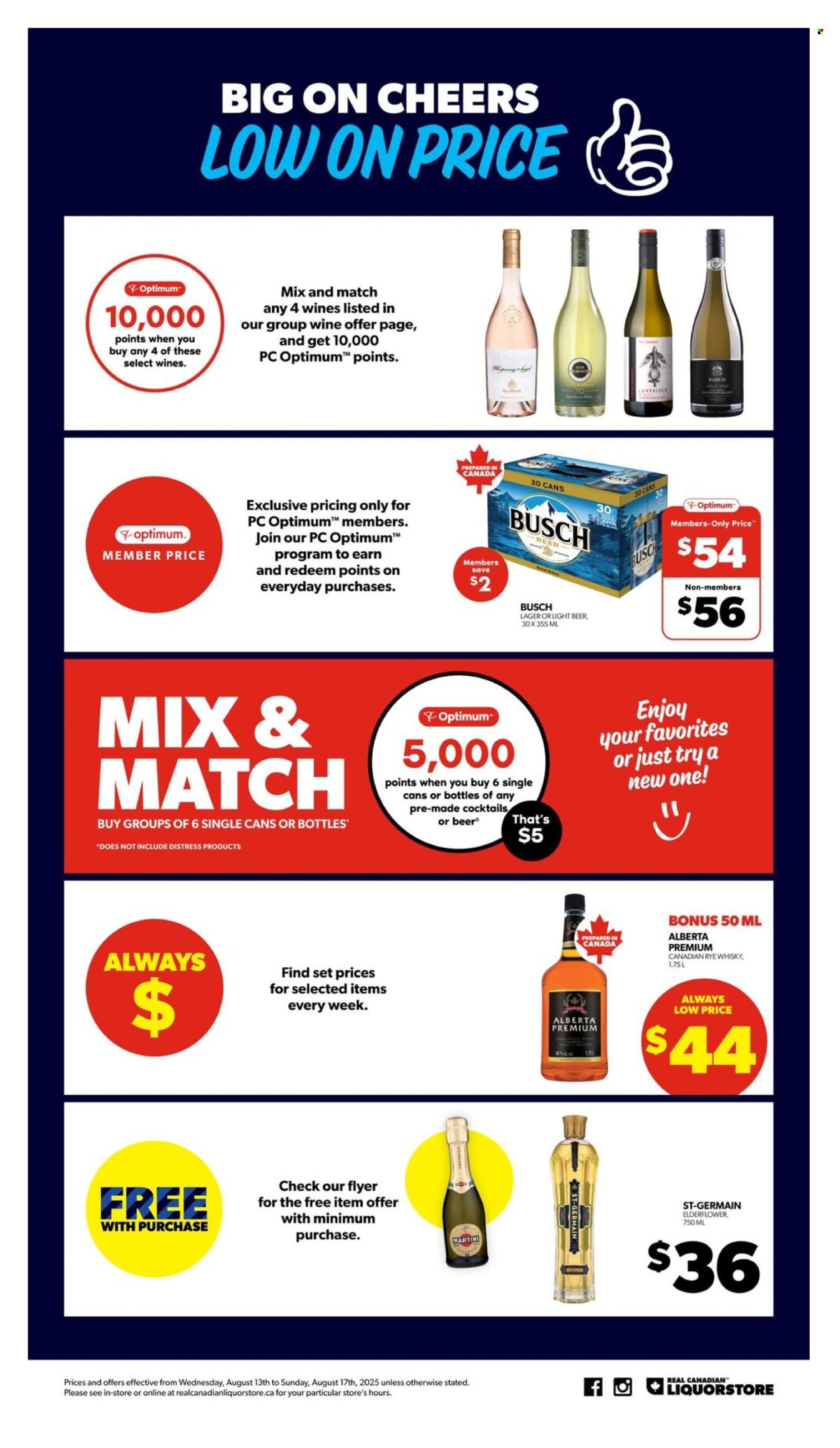 Circulaire Real Canadian Liquorstore - 13 Août 2025 - 17 Août 2025. Page 11