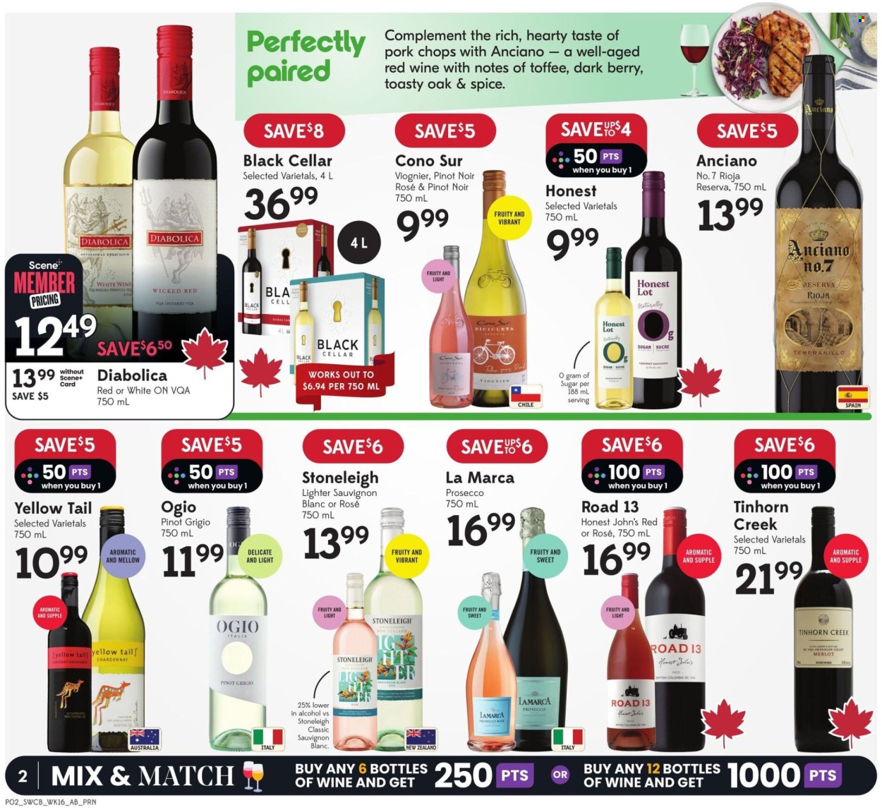 Circulaire Sobeys Liquor - 14 Août 2025 - 20 Août 2025. Page 2