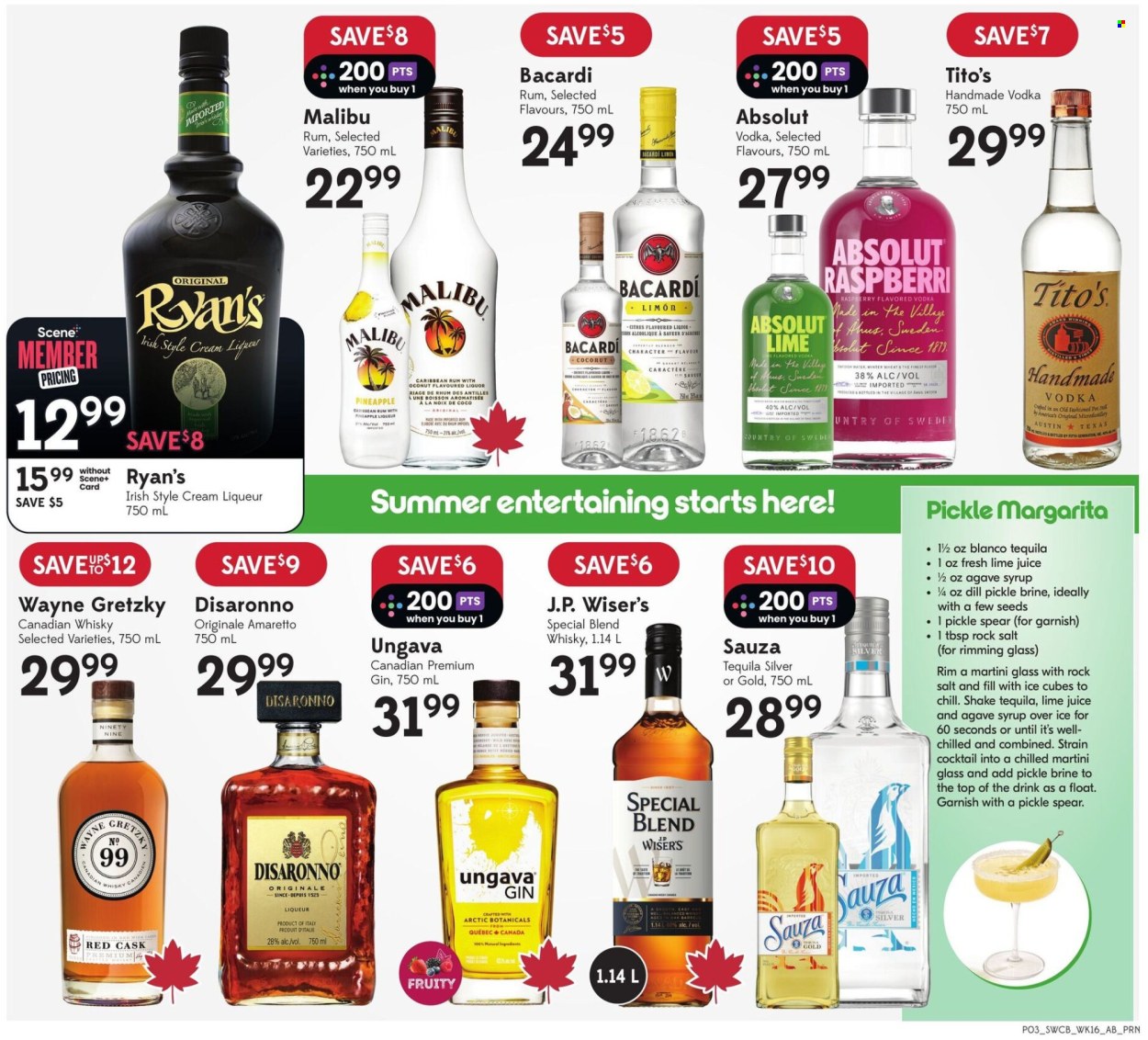 Circulaire Sobeys Liquor - 14 Août 2025 - 20 Août 2025. Page 3