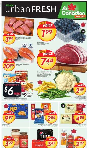 Circulaire Sobeys Urban Fresh - 14 Août 2025 - 20 Août 2025.