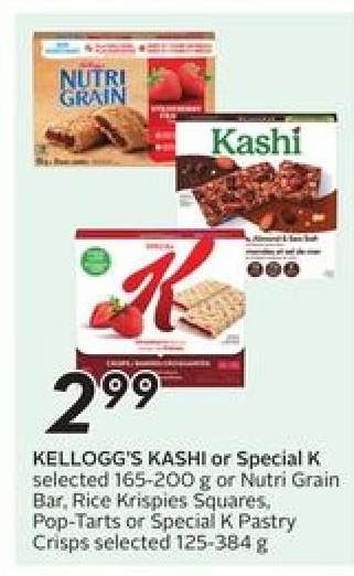 KELLOGG'S Kashi or Special K