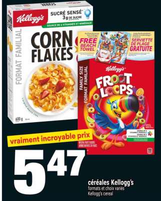 CÉRÉALES KELLOGG'S