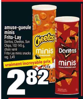 amuse-gueule Minis Frito-Lay