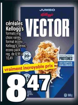 Kellogg's Vector Cereal
