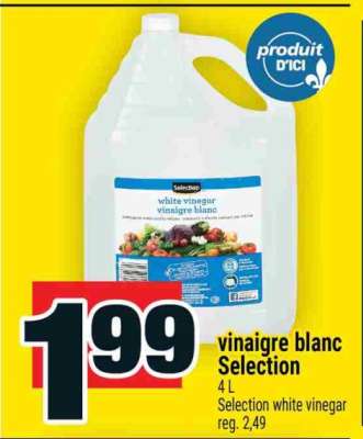 vinaigre blanc Selection