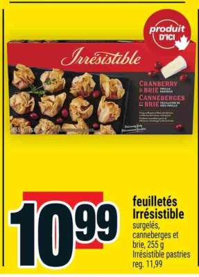 feuilletés Irrésistible