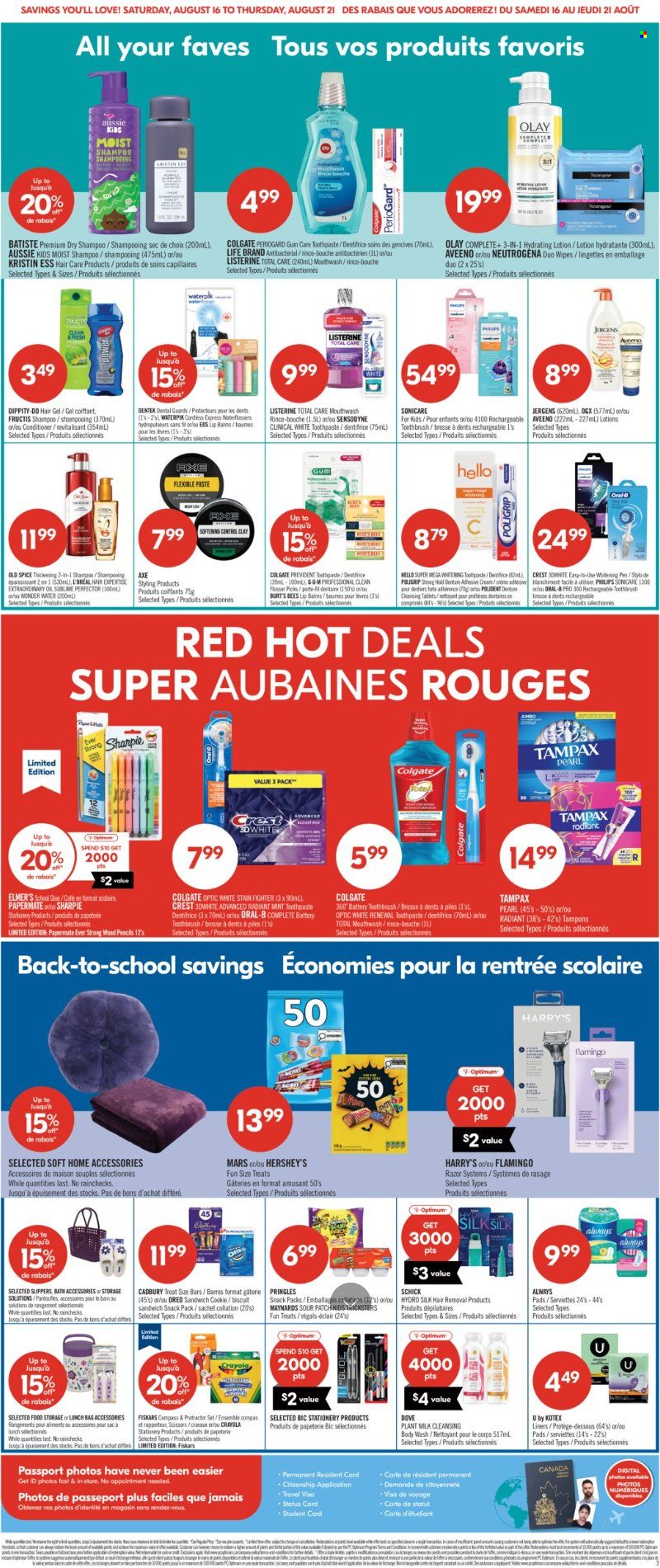 Circulaire Shoppers Drug Mart - 16 Août 2025 - 21 Août 2025. Page 9