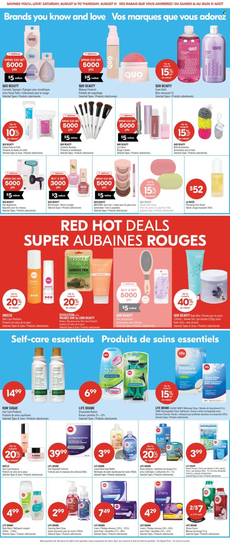 Circulaire Shoppers Drug Mart - 16 Août 2025 - 21 Août 2025. Page 16