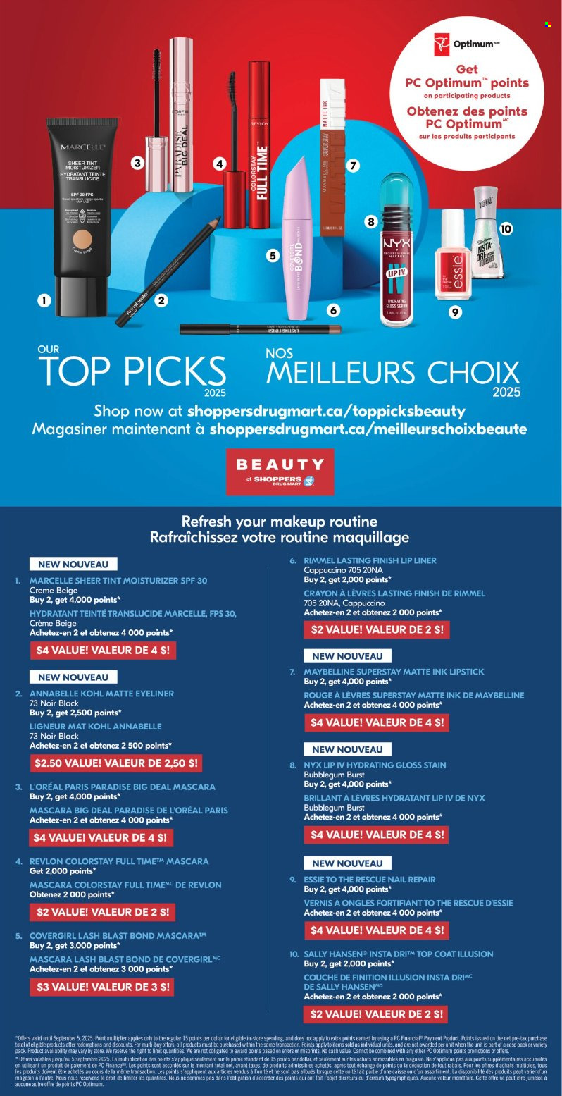 Circulaire Shoppers Drug Mart - 16 Août 2025 - 21 Août 2025. Page 21