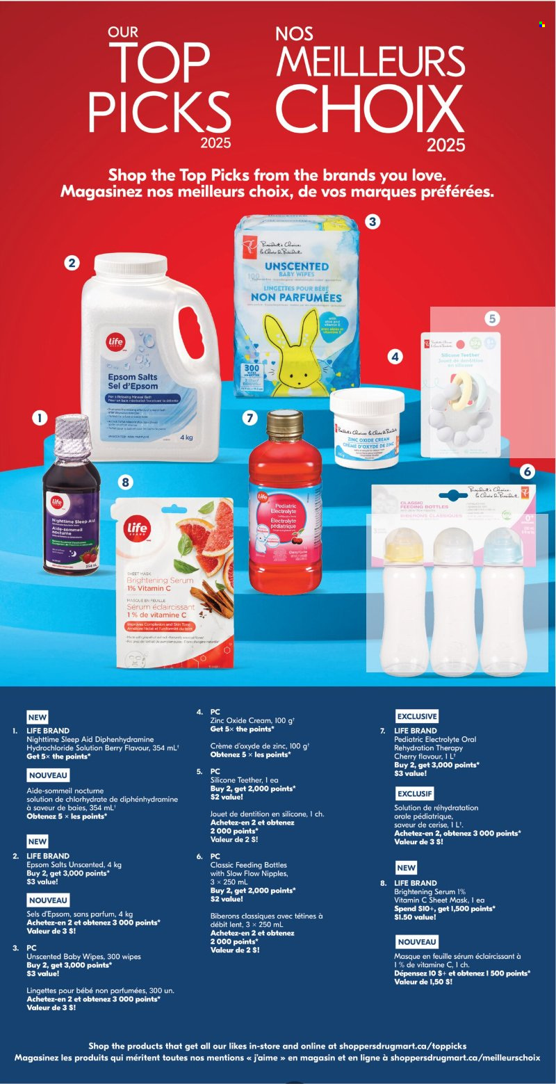 Circulaire Shoppers Drug Mart - 16 Août 2025 - 21 Août 2025. Page 22