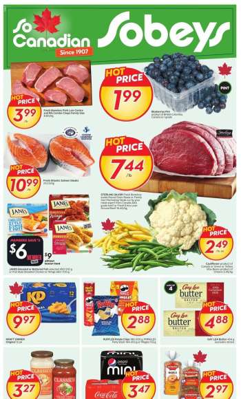 Circulaire Sobeys - 14 Août 2025 - 20 Août 2025.