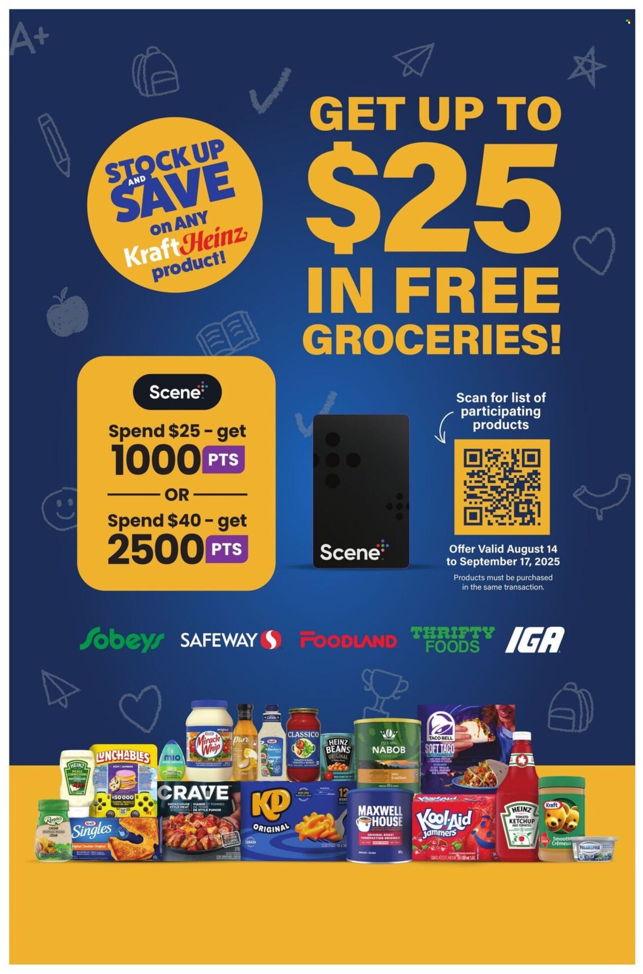 Circulaire Sobeys - 14 Août 2025 - 20 Août 2025. Page 23