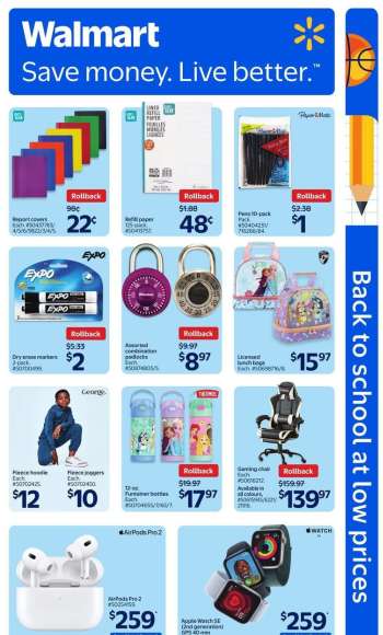 Circulaire Walmart - 21 Août 2025 - 27 Août 2025.