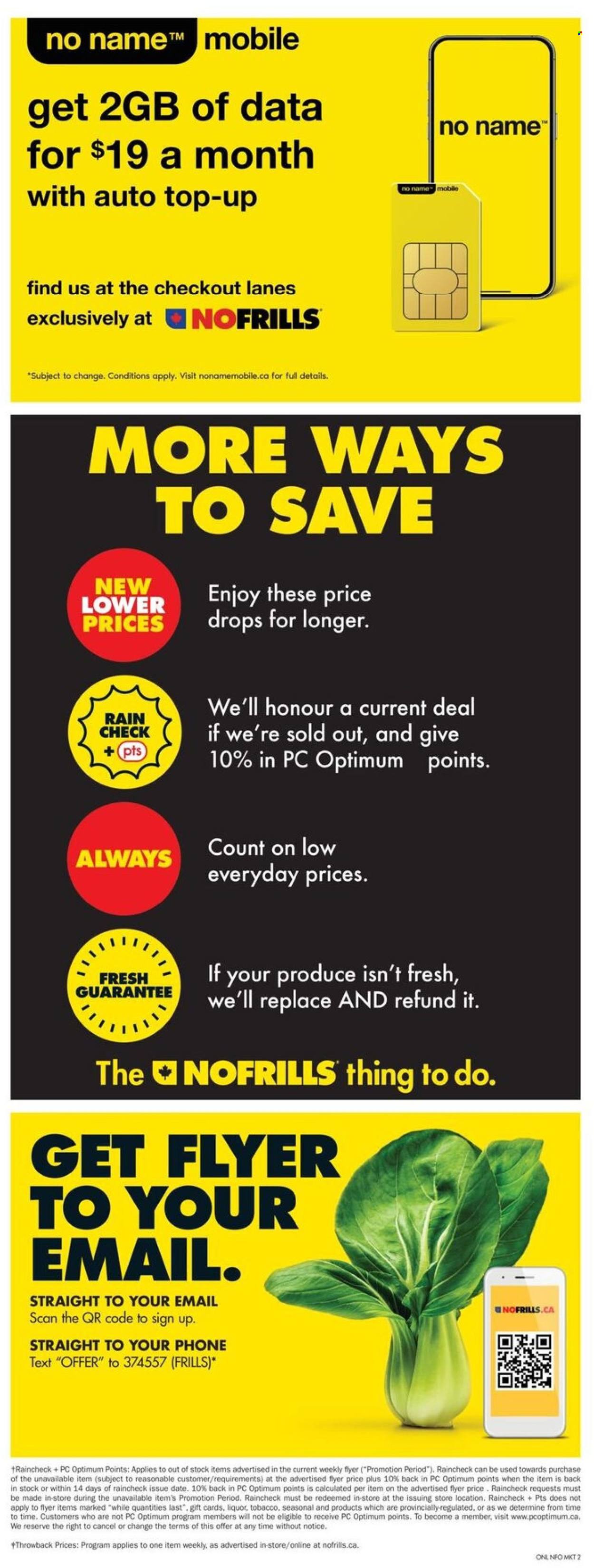 Circulaire No Frills - 21 Août 2025 - 27 Août 2025. Page 18