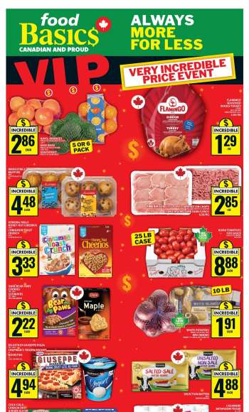 Circulaire Food Basics - 21 Août 2025 - 27 Août 2025.