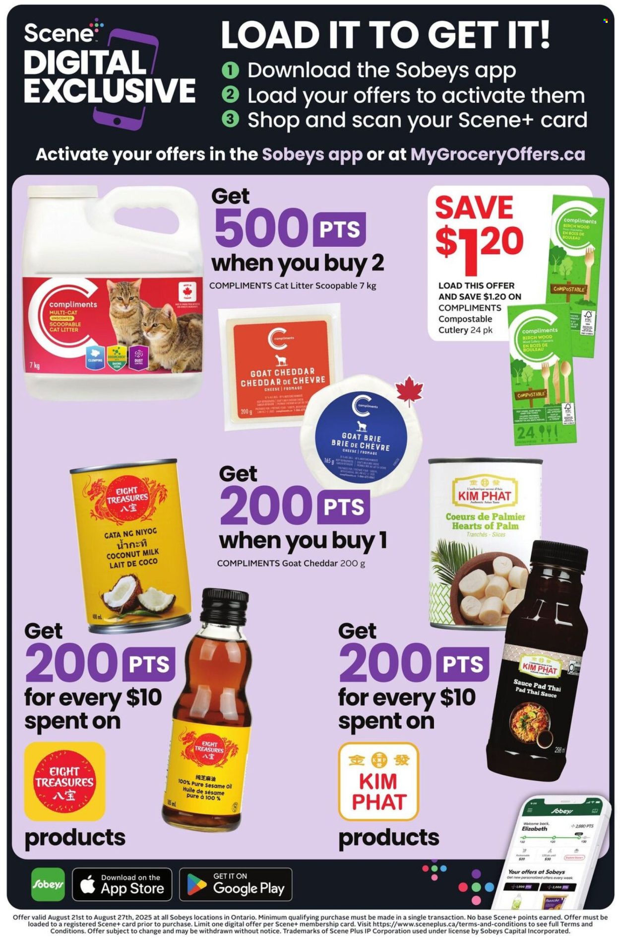 Circulaire Sobeys - 21 Août 2025 - 27 Août 2025. Page 12