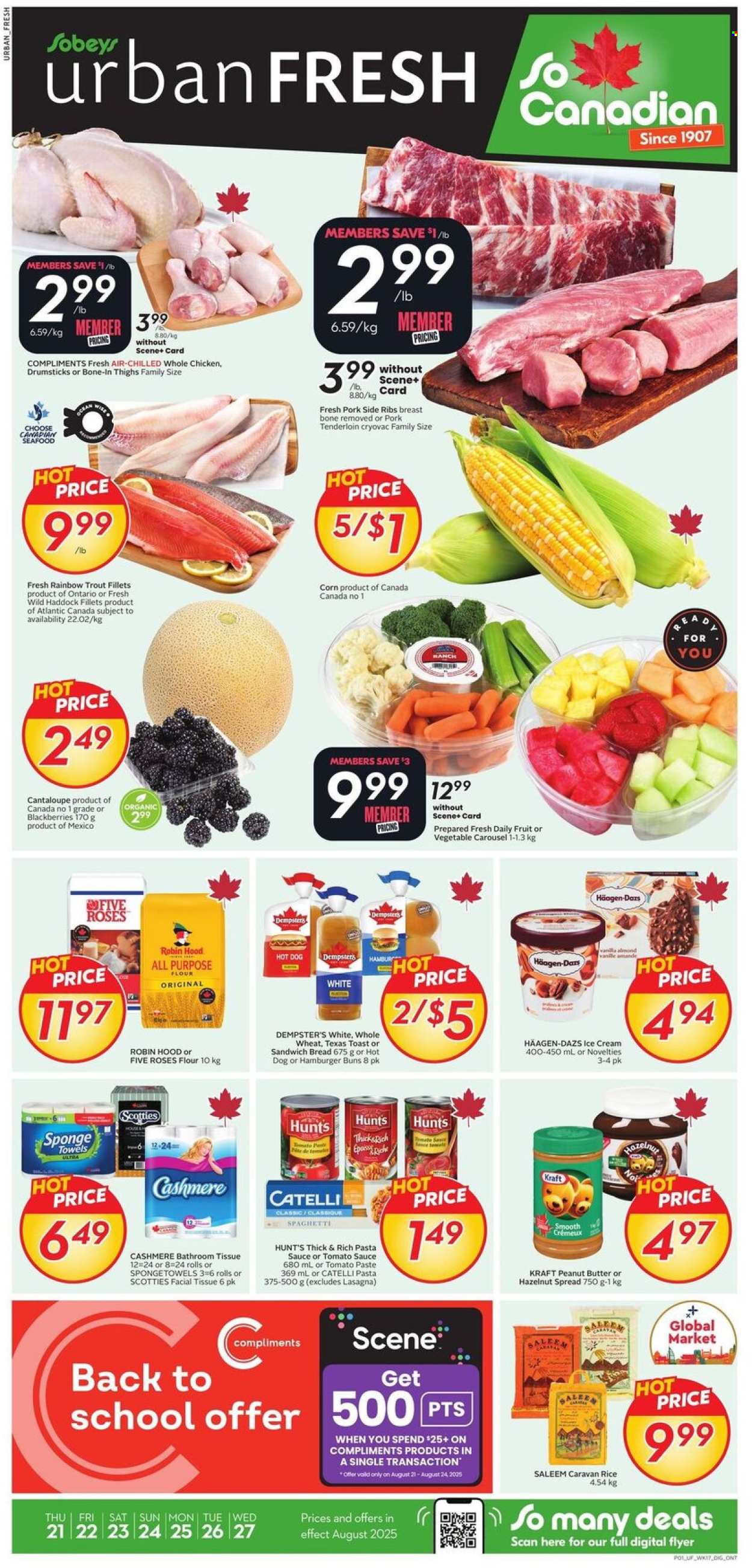Circulaire Sobeys Urban Fresh - 21 Août 2025 - 27 Août 2025. Page 1