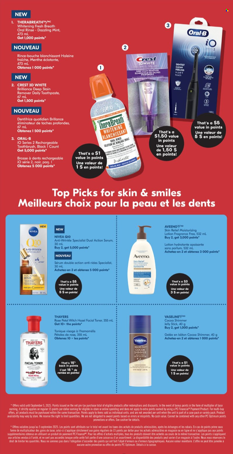Circulaire Shoppers Drug Mart - 23 Août 2025 - 28 Août 2025. Page 20