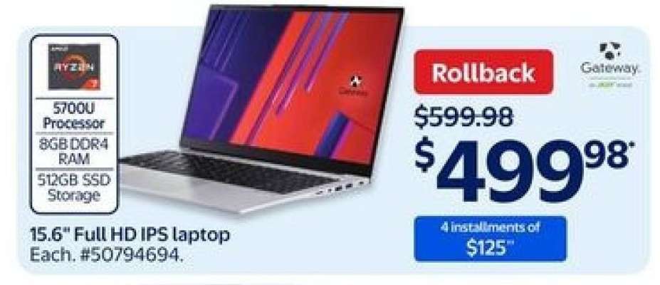 15.6" Full HD IPS laptop