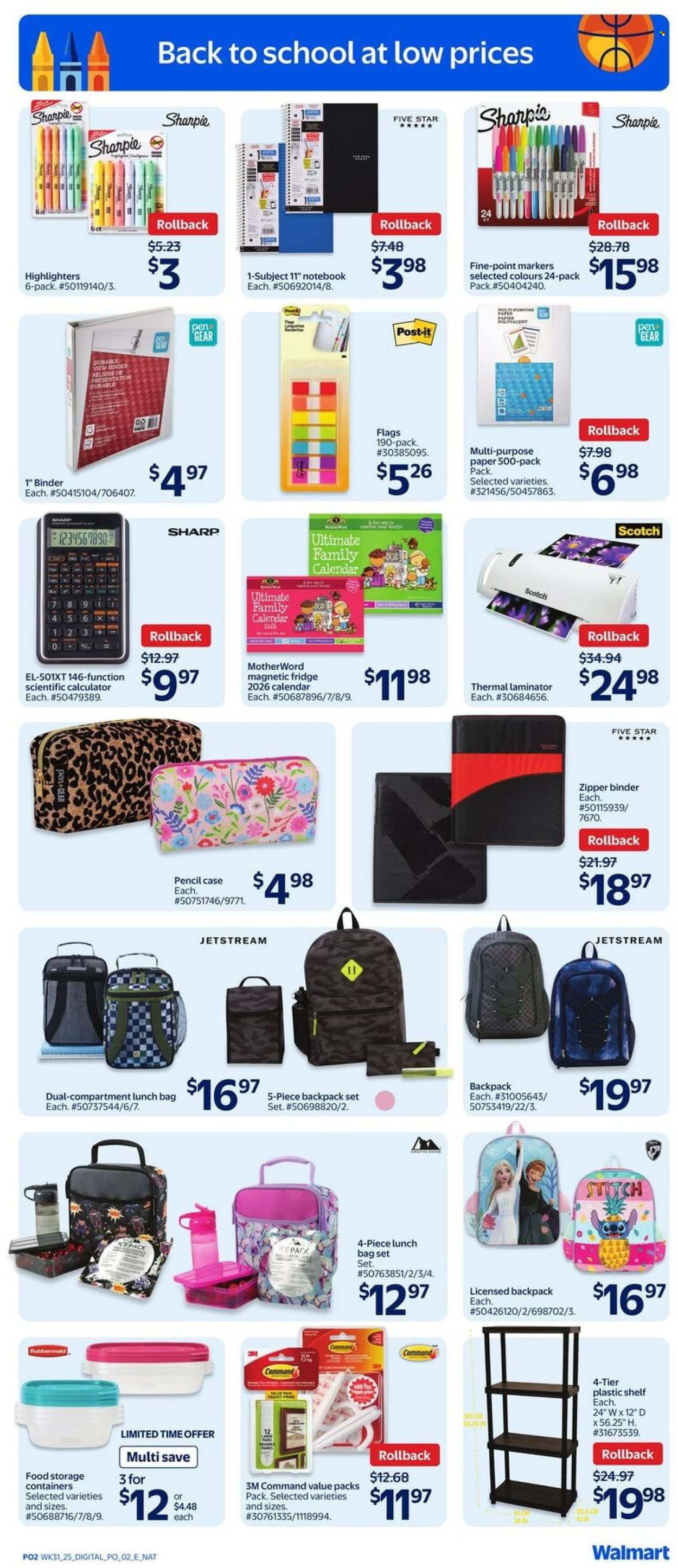 Circulaire Walmart - 27 Août 2025 - 03 Septembre 2025. Page 2