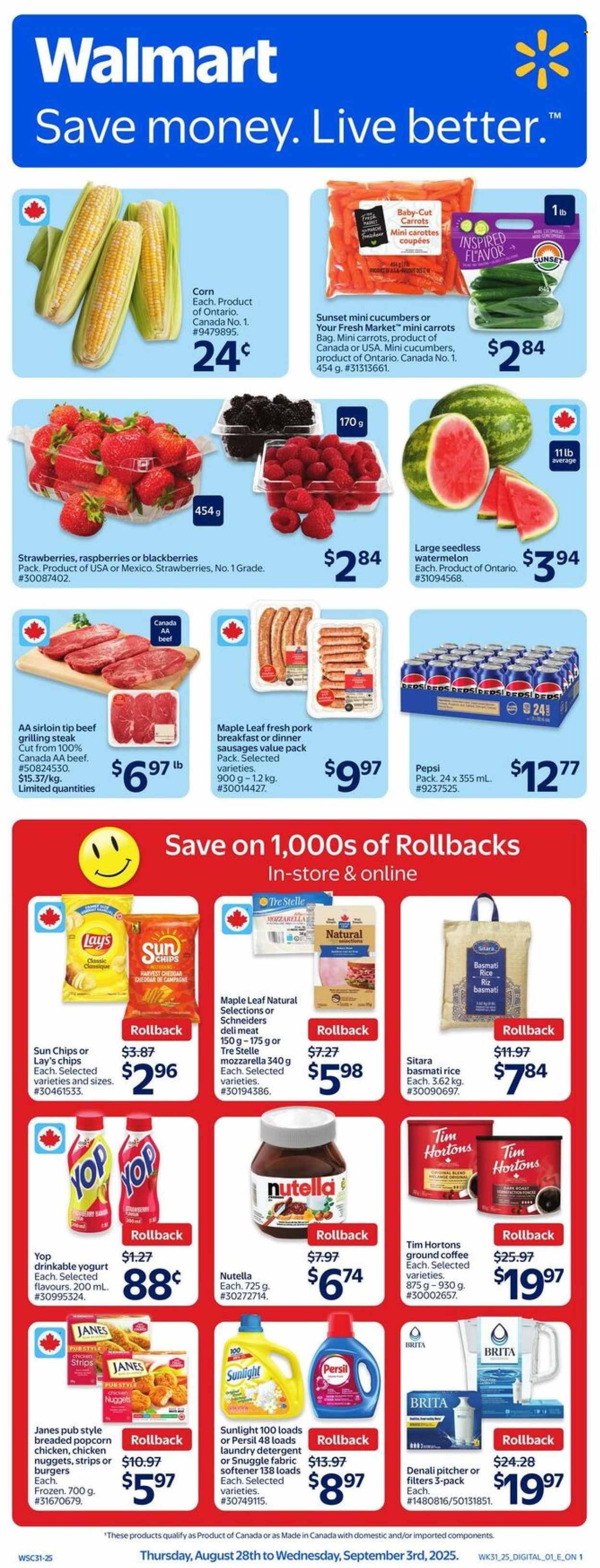Circulaire Walmart - 27 Août 2025 - 03 Septembre 2025. Page 6