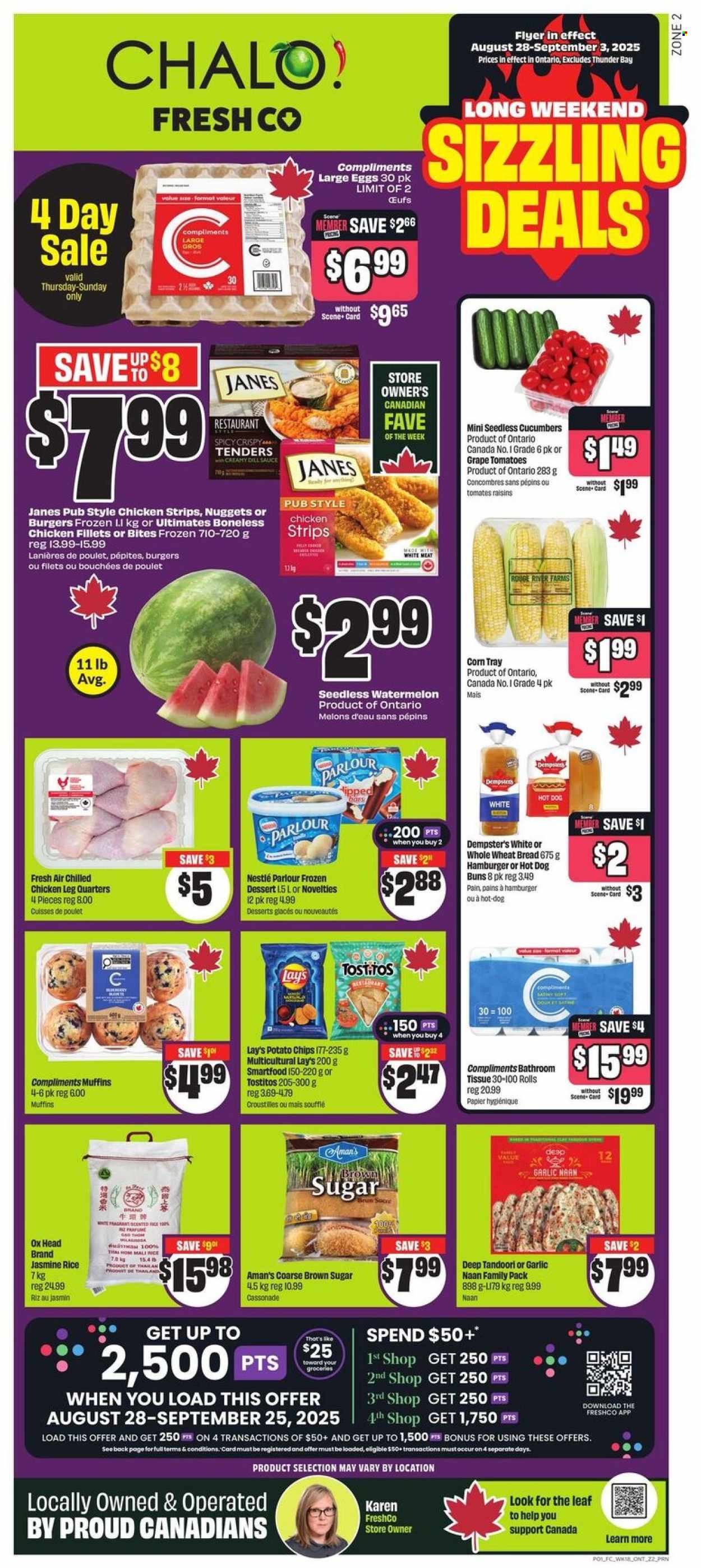 Circulaire Chalo! FreshCo. - 28 Août 2025 - 03 Septembre 2025. Page 1