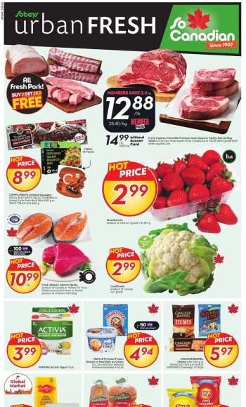 Circulaire Sobeys Urban Fresh - 28 Août 2025 - 03 Septembre 2025.