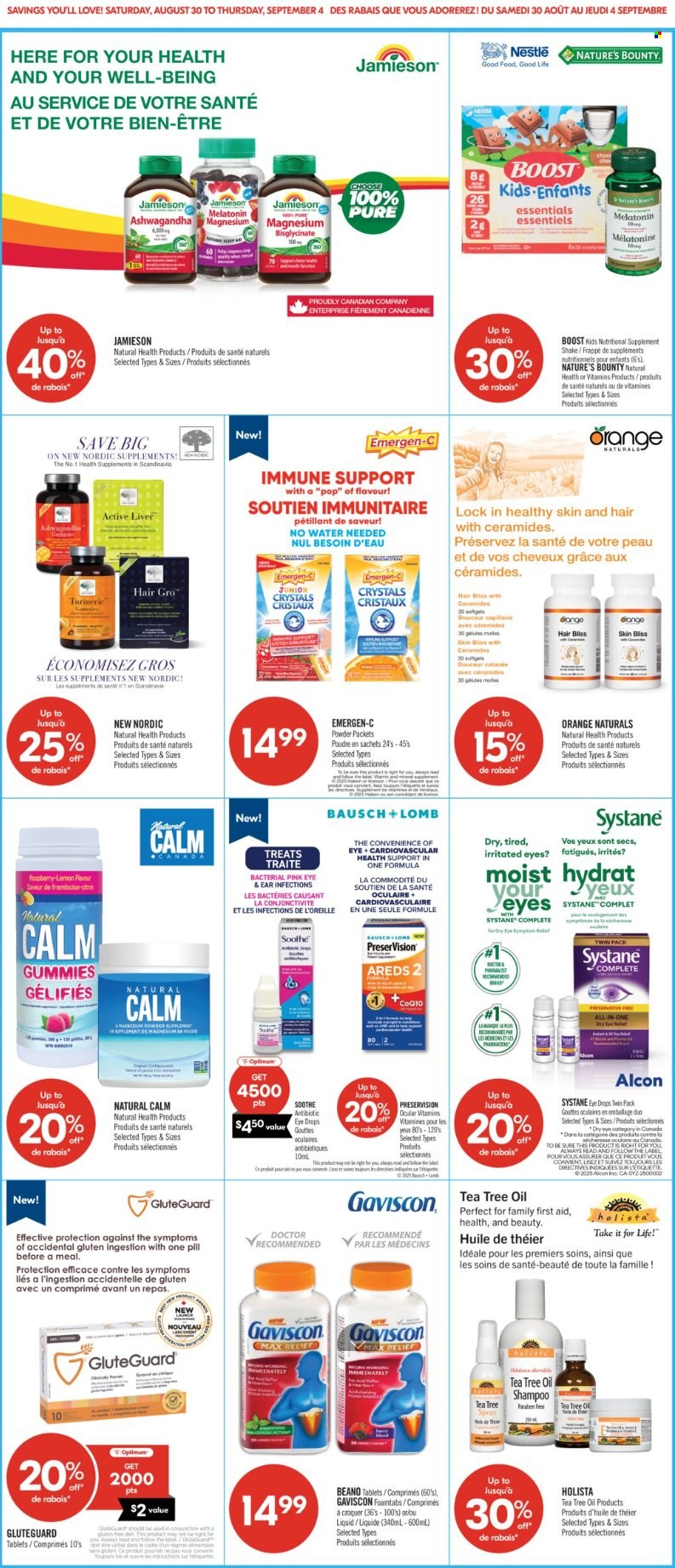 Circulaire Shoppers Drug Mart - 30 Août 2025 - 04 Septembre 2025. Page 14