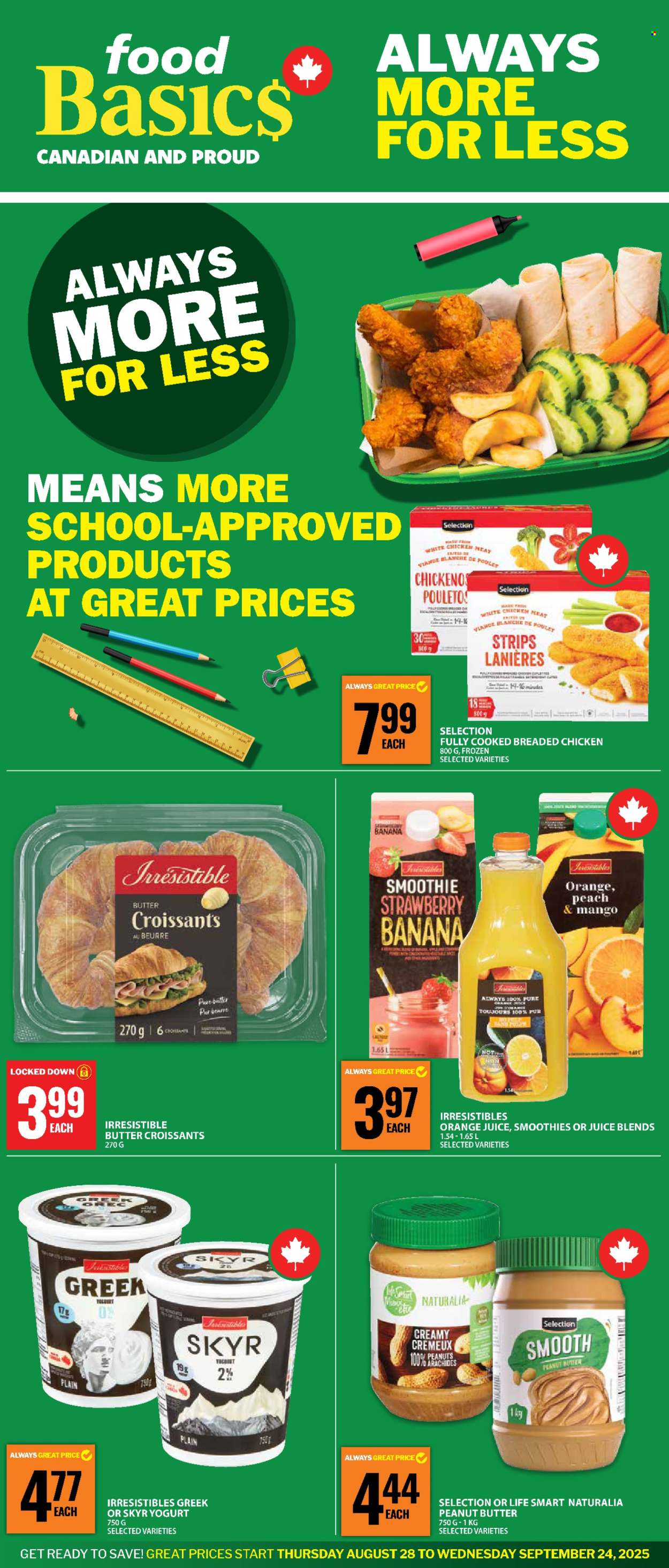 Circulaire Food Basics. Page 1