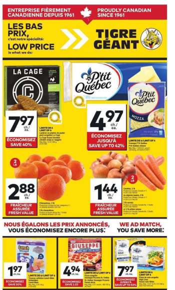 thumbnail - Circulaire Giant Tiger - Weekly Flyer