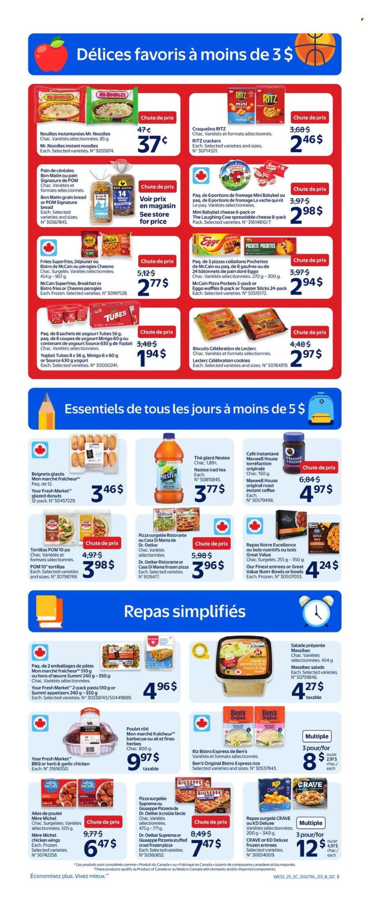 Circulaire Walmart - 04 Septembre 2025 - 10 Septembre 2025. Page 4
