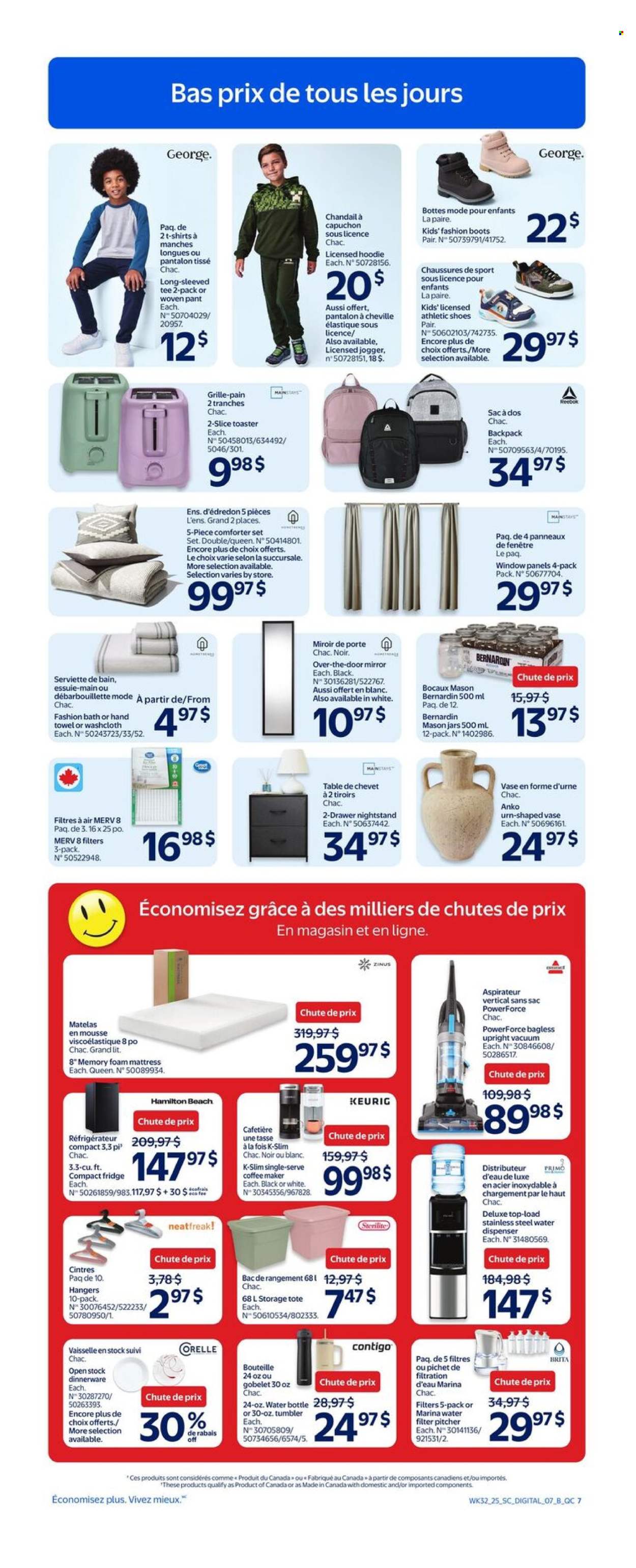 Circulaire Walmart - 04 Septembre 2025 - 10 Septembre 2025. Page 11
