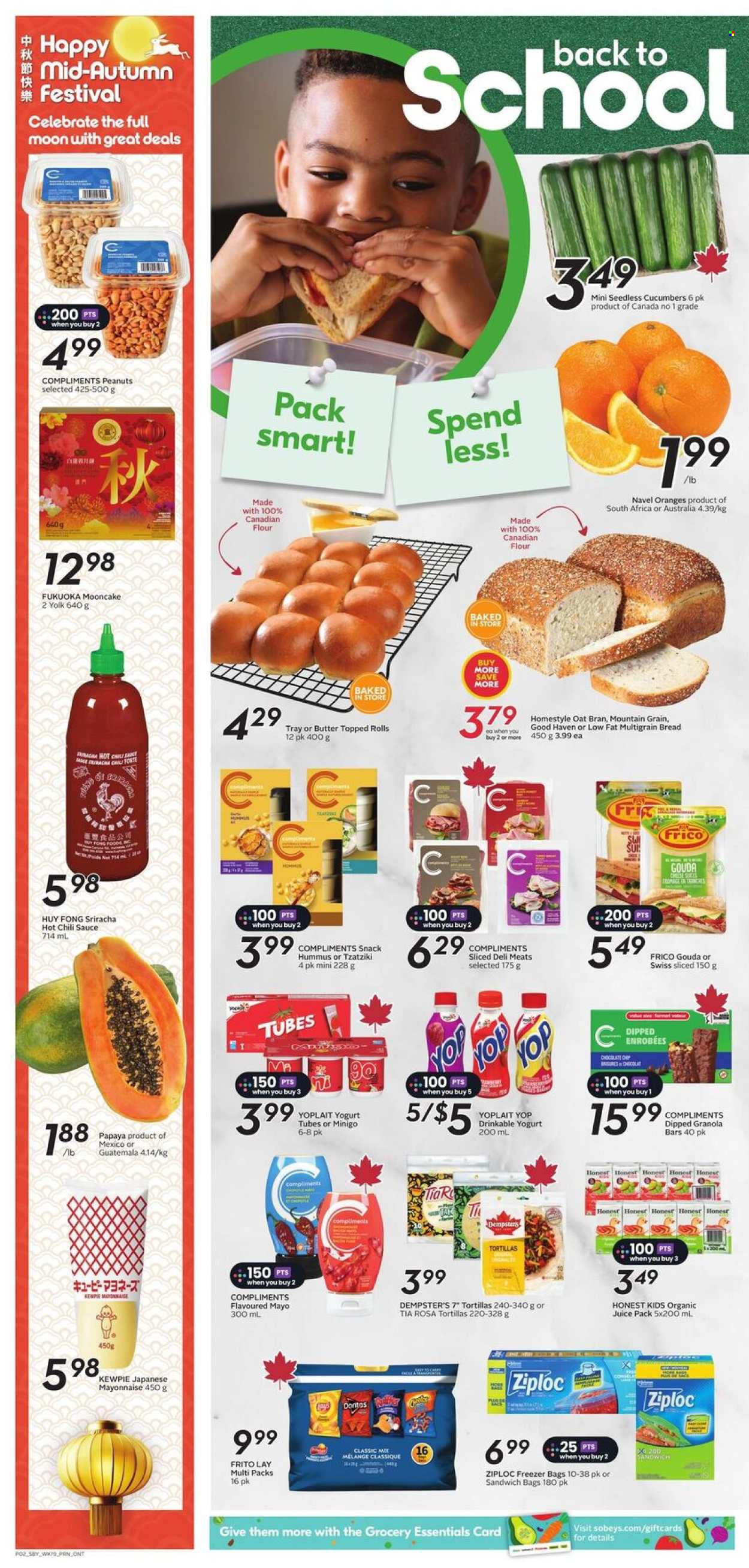 Circulaire Sobeys - 04 Septembre 2025 - 10 Septembre 2025. Page 4