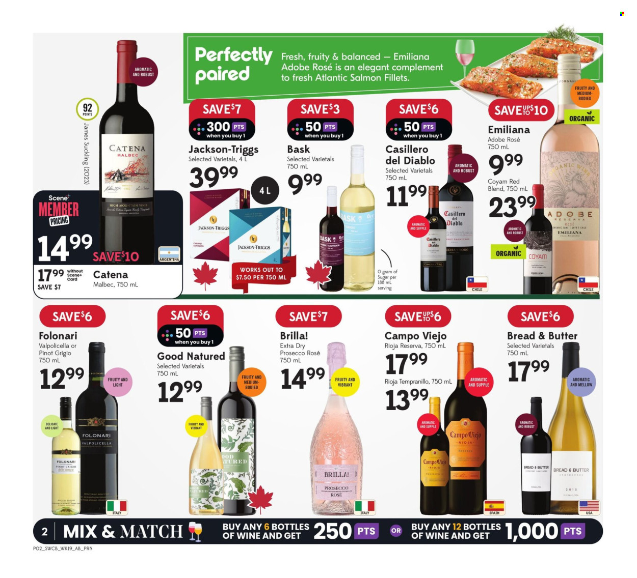 Circulaire Sobeys Liquor - 04 Septembre 2025 - 10 Septembre 2025. Page 2