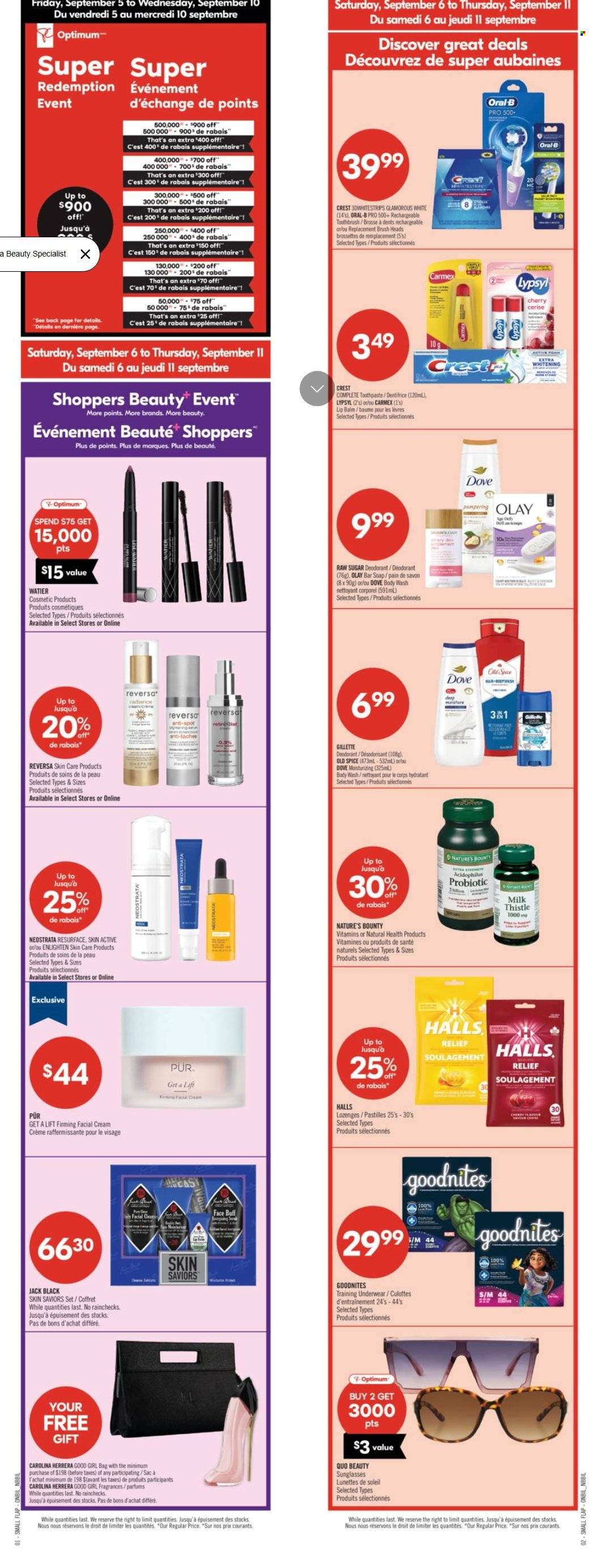 Circulaire Shoppers Drug Mart - 06 Septembre 2025 - 11 Septembre 2025. Page 7
