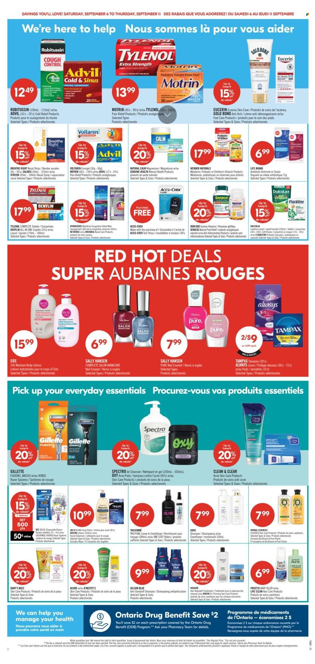 Circulaire Shoppers Drug Mart - 06 Septembre 2025 - 11 Septembre 2025. Page 8