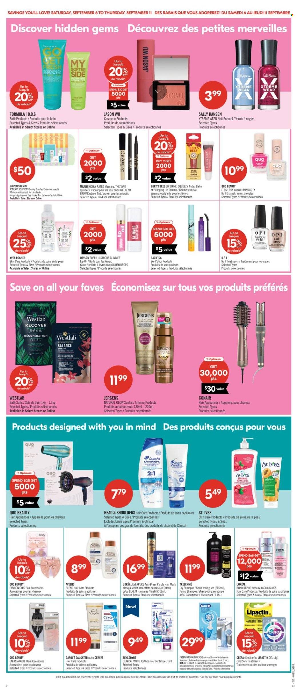 Circulaire Shoppers Drug Mart - 06 Septembre 2025 - 11 Septembre 2025. Page 18