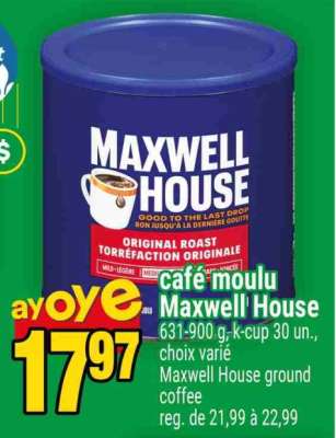 Café Moulu Maxwell House