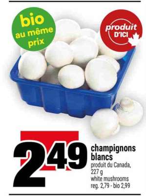 CHAMPIGNONS BLANCS