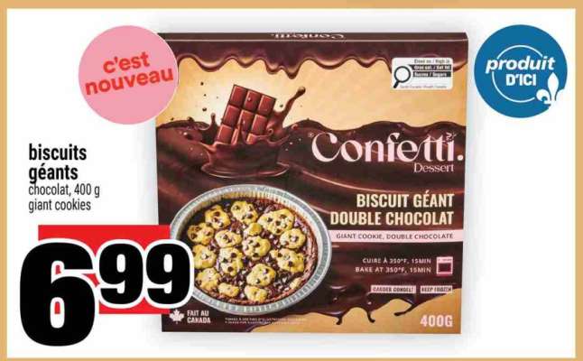 biscuits géants
