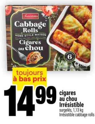 cigares au chou Irrésistible