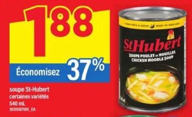 SOUPE ST-HUBERT