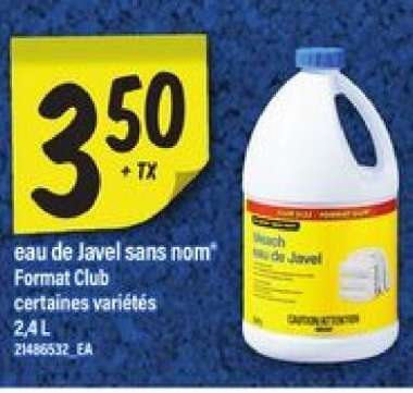 eau de Javel sans nom