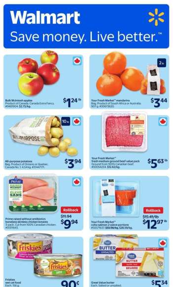 Circulaire Walmart - 11 Septembre 2025 - 17 Septembre 2025.