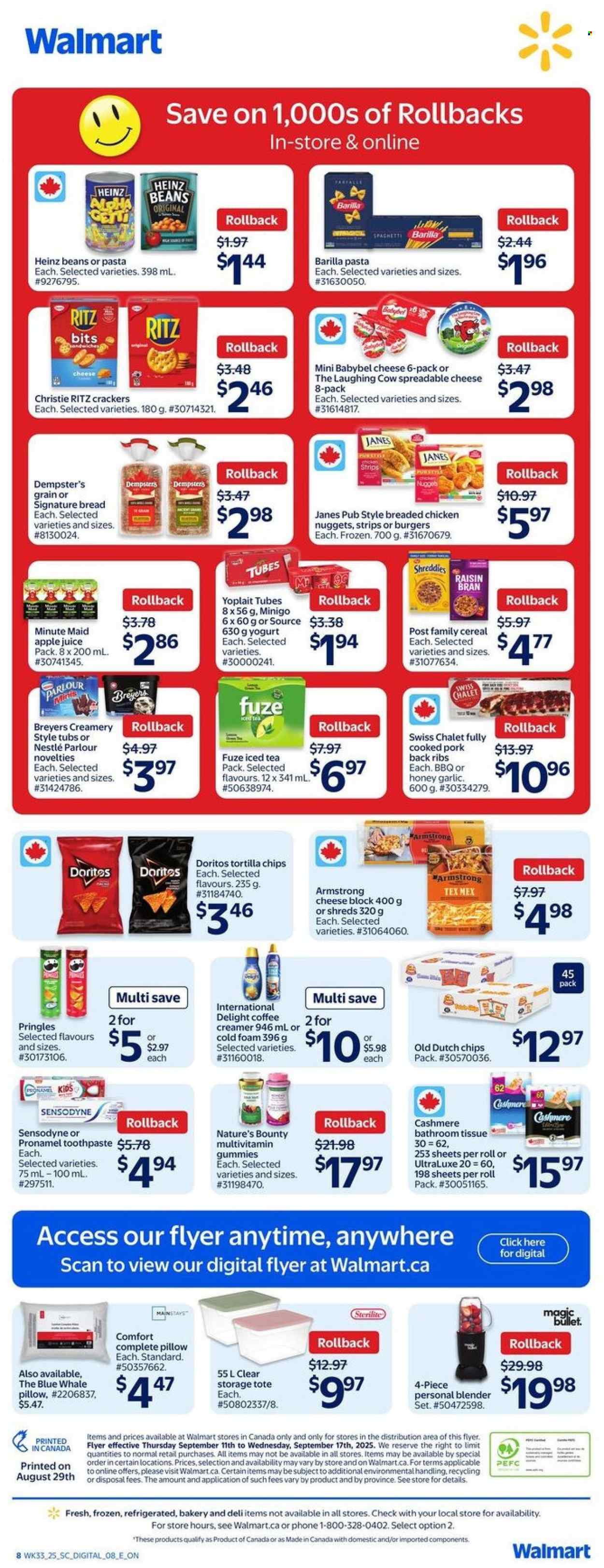 Circulaire Walmart - 11 Septembre 2025 - 17 Septembre 2025. Page 2