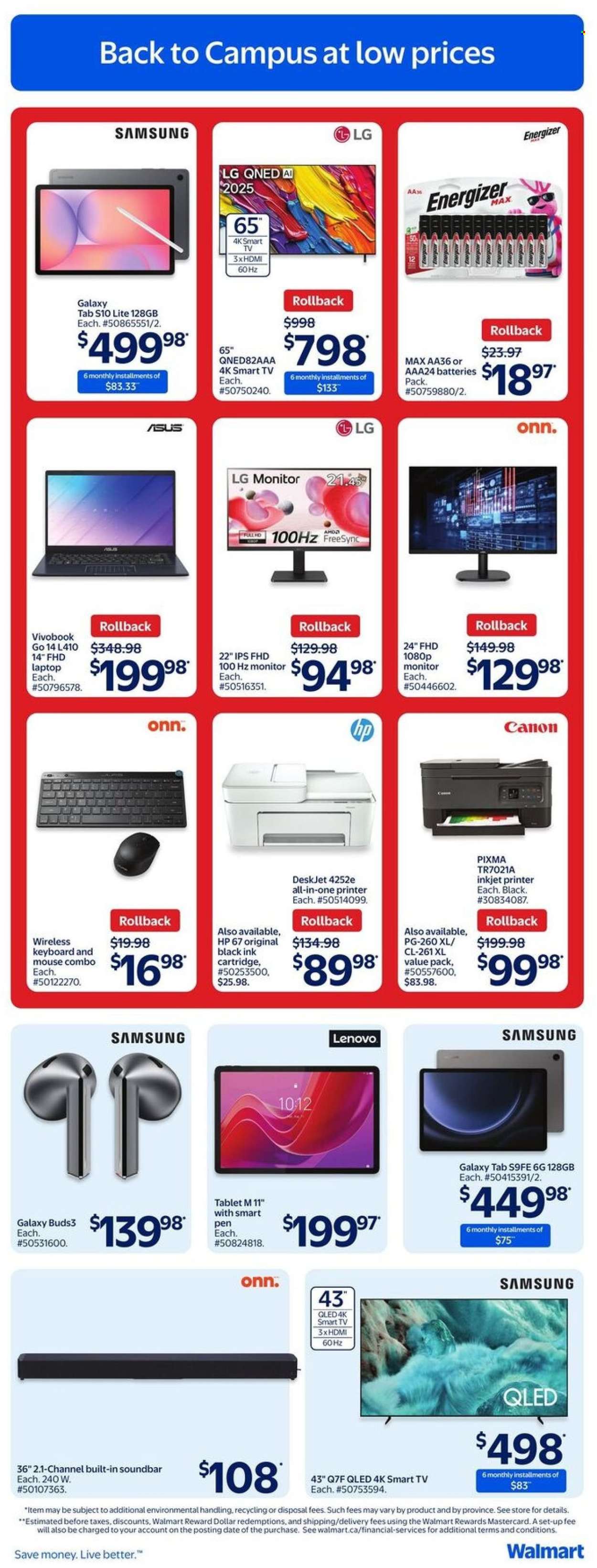 Circulaire Walmart - 11 Septembre 2025 - 17 Septembre 2025. Page 20
