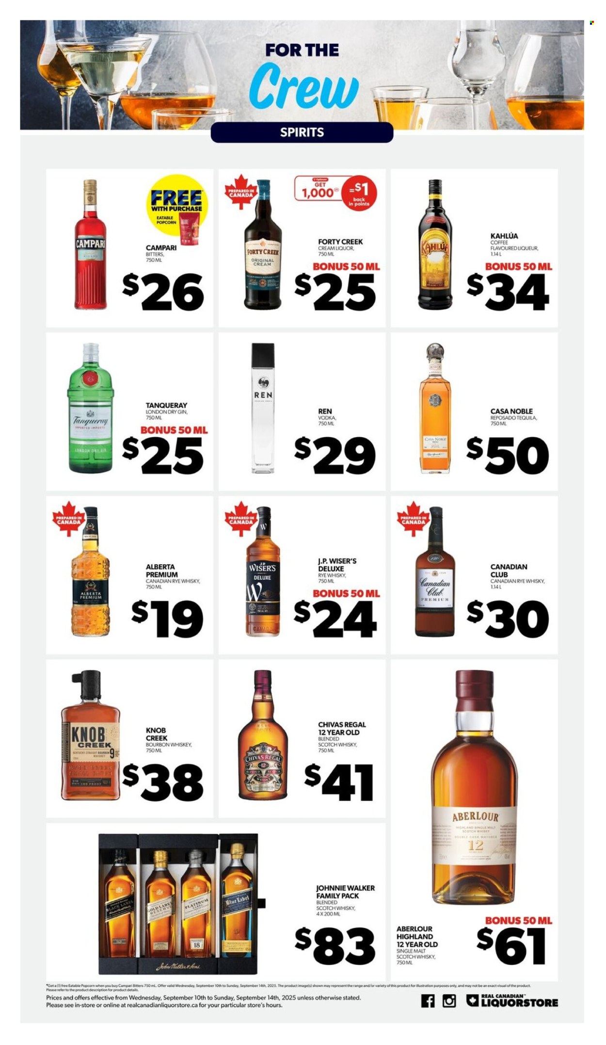 Circulaire Real Canadian Liquorstore - 10 Septembre 2025 - 14 Septembre 2025. Page 3