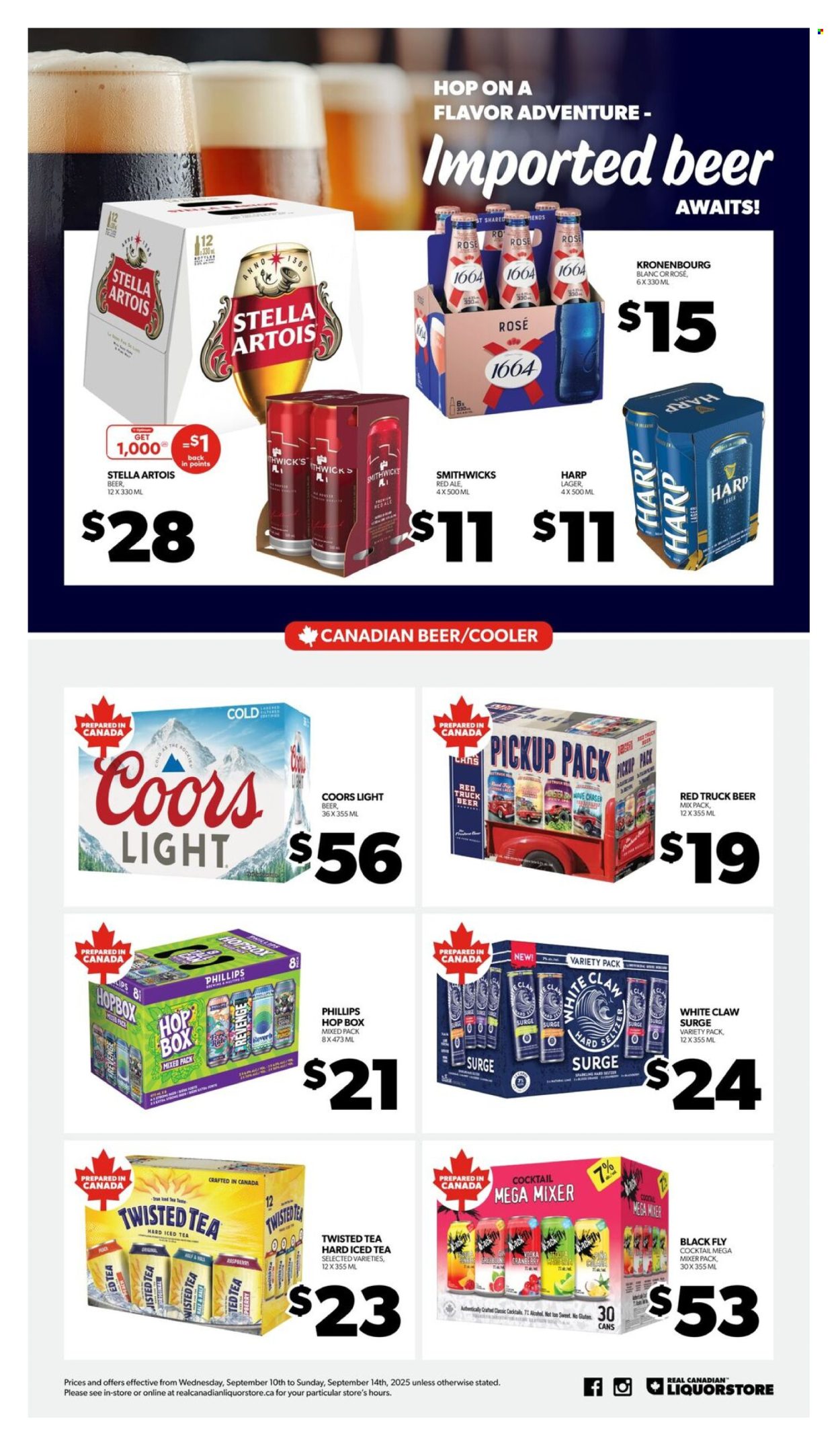 Circulaire Real Canadian Liquorstore - 10 Septembre 2025 - 14 Septembre 2025. Page 4