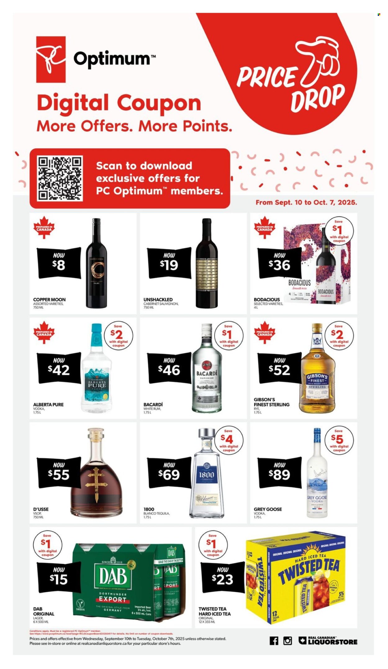 Circulaire Real Canadian Liquorstore - 10 Septembre 2025 - 14 Septembre 2025. Page 6