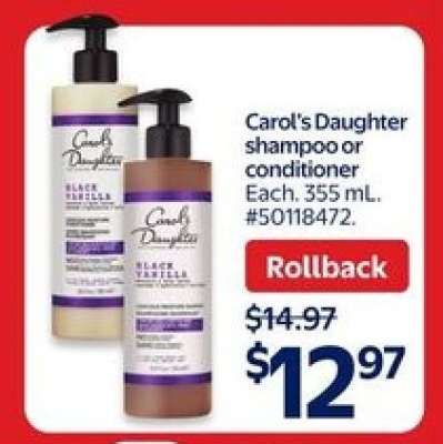 Carol's Daughter Shampoo or Conditioner